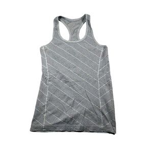 Lululemon Racerback Tank Top Shirt‎ Size 6 gray